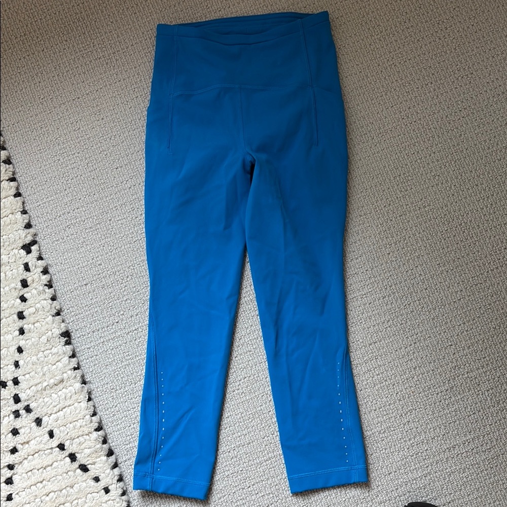 lululemon athletica Blue Leggings